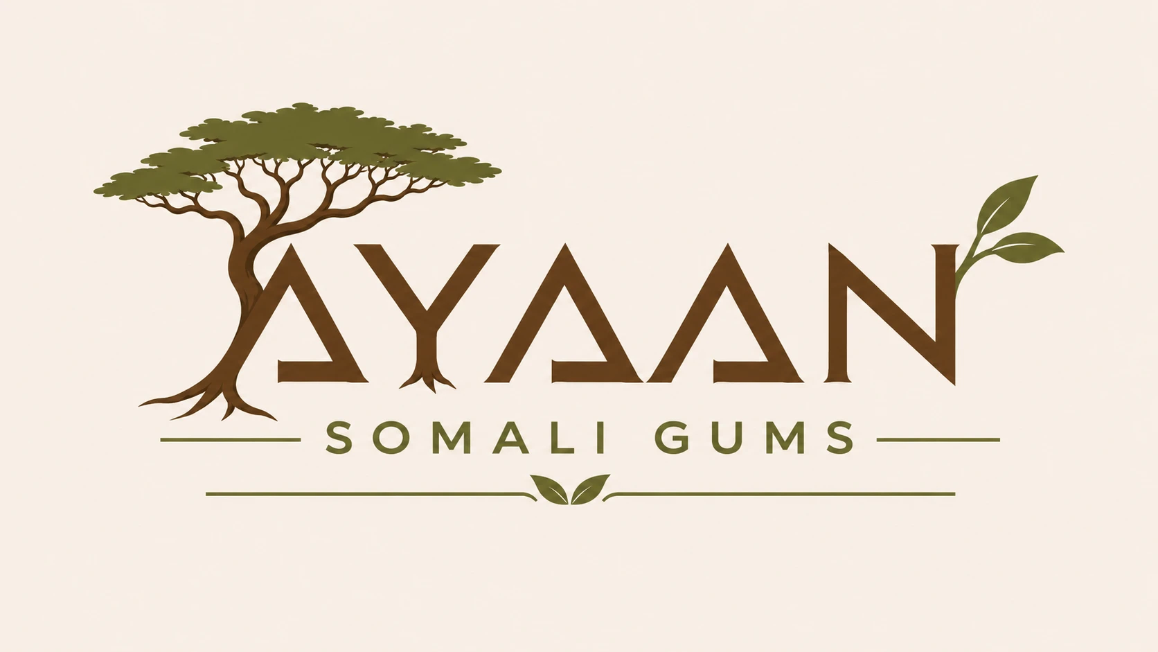 Ayaan Somali Gums: brand and packaging