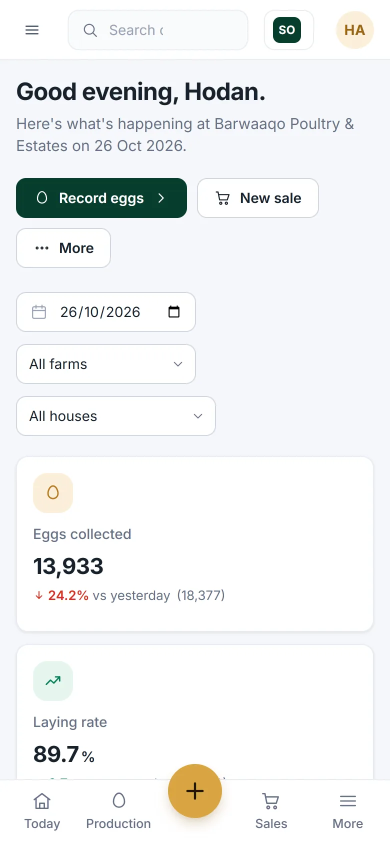 FarmLedger: Poultry Farm Management