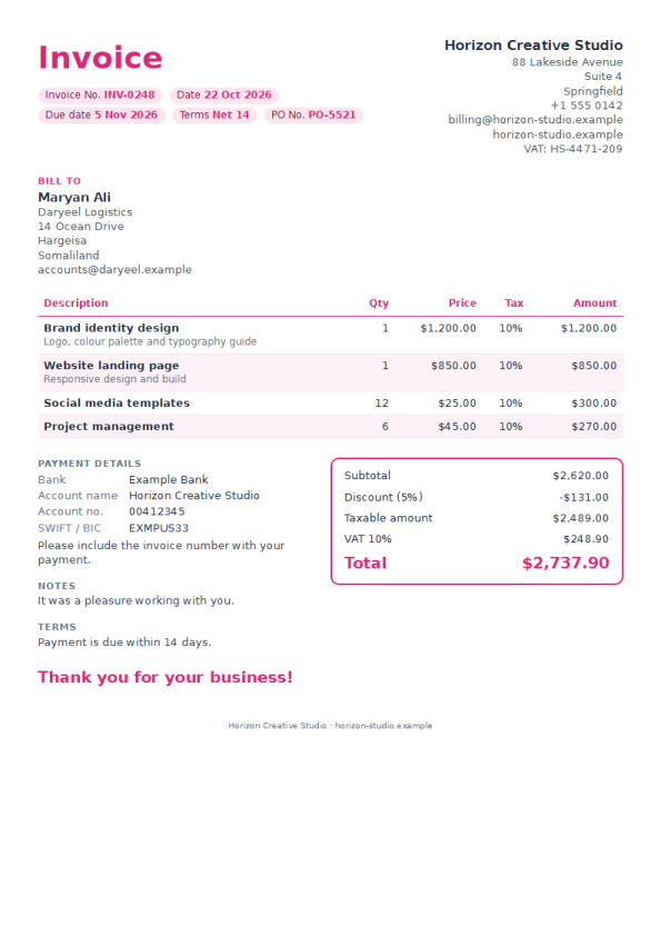 Designer Pink