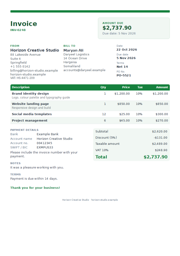 Modern Green